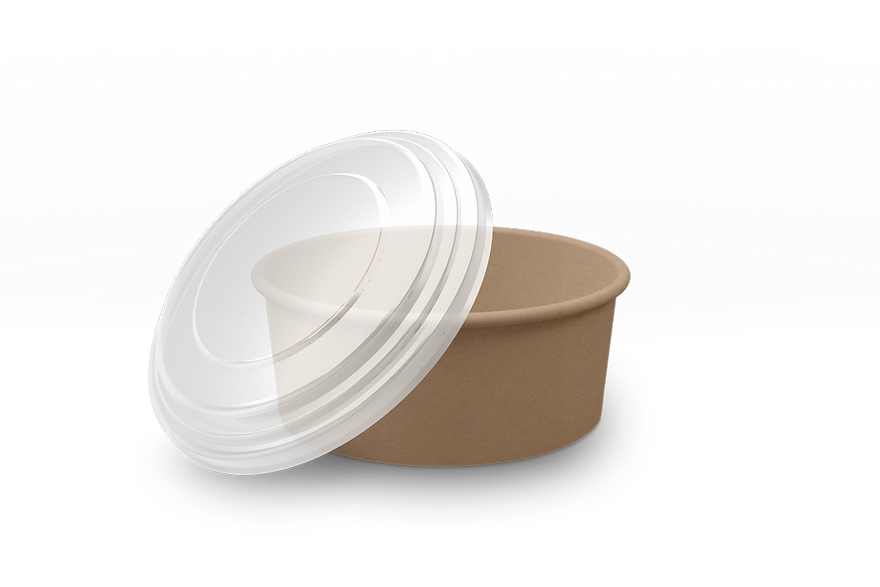 Tarocup Bio Salatschale mit Deckel 750 ml