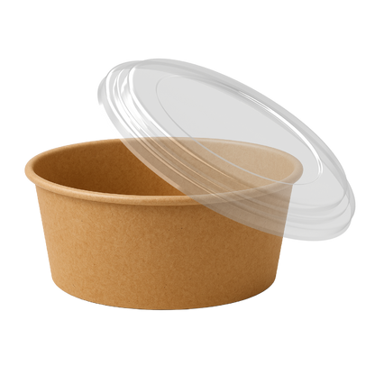 Bio Salatschale 500 ml Kraftpapier Ø 14,8 cm